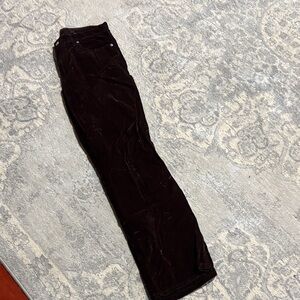 Dark Brown velvet Pants